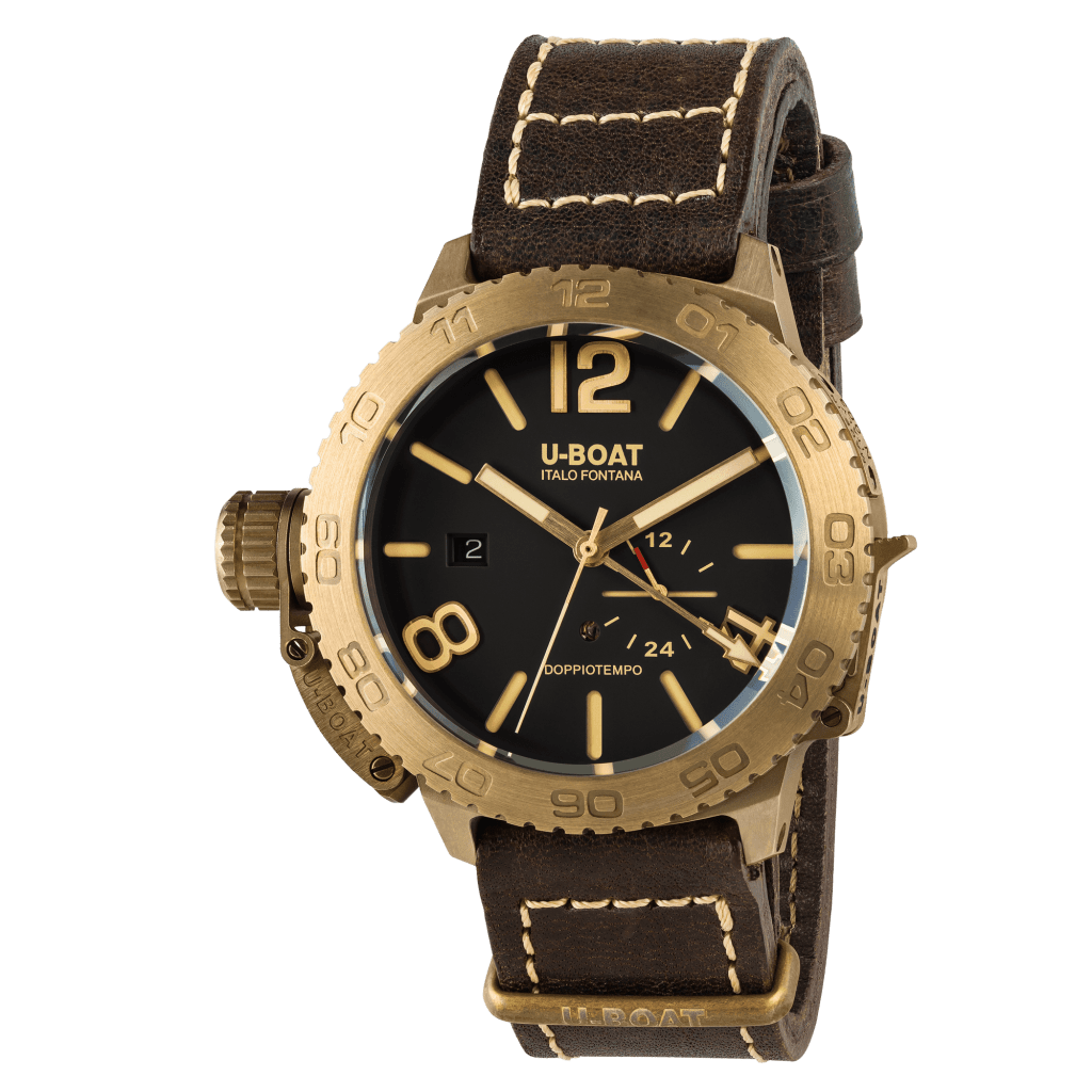 割引価格 U Boat Orologio Doppiotempo 46 Bronzo Br 9008 Www Jasonlbaptiste Com