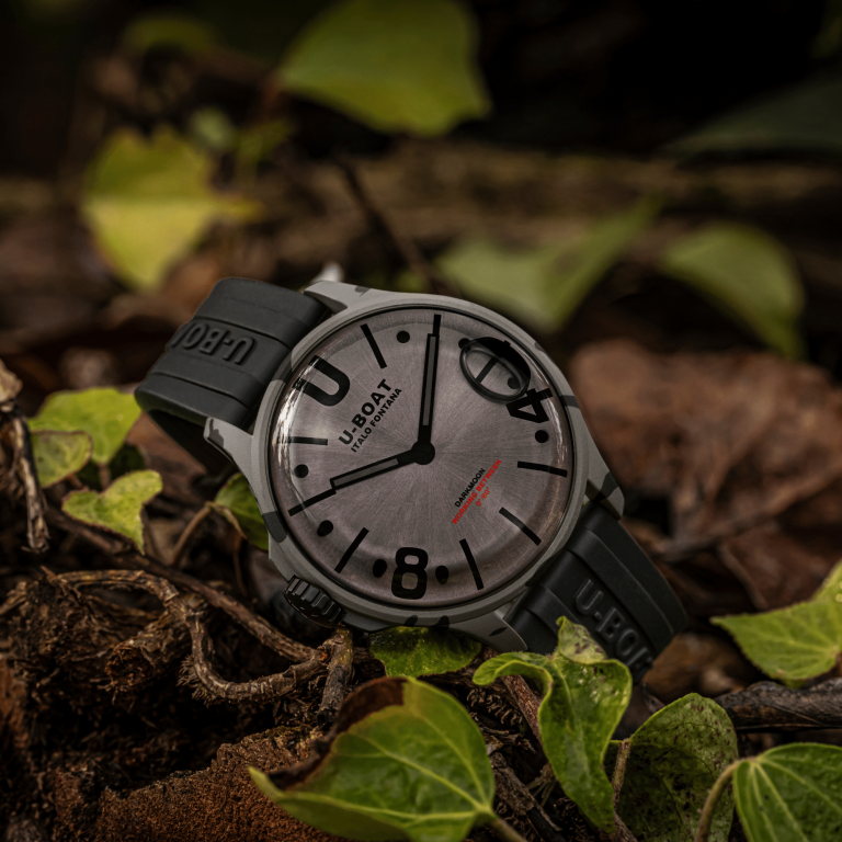 DARKMOON 44 MM BK GREY CURVED CAMOUFLAGE – U-Boat